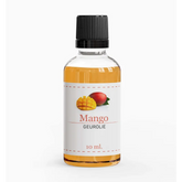 Glasfles met mango geurolie -mango met zwarte schroefdop voor aromatherapie